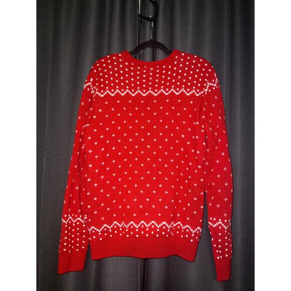 Ugly Christmas Sweater Xmas Size Medium Elf - Picture 3 of 3